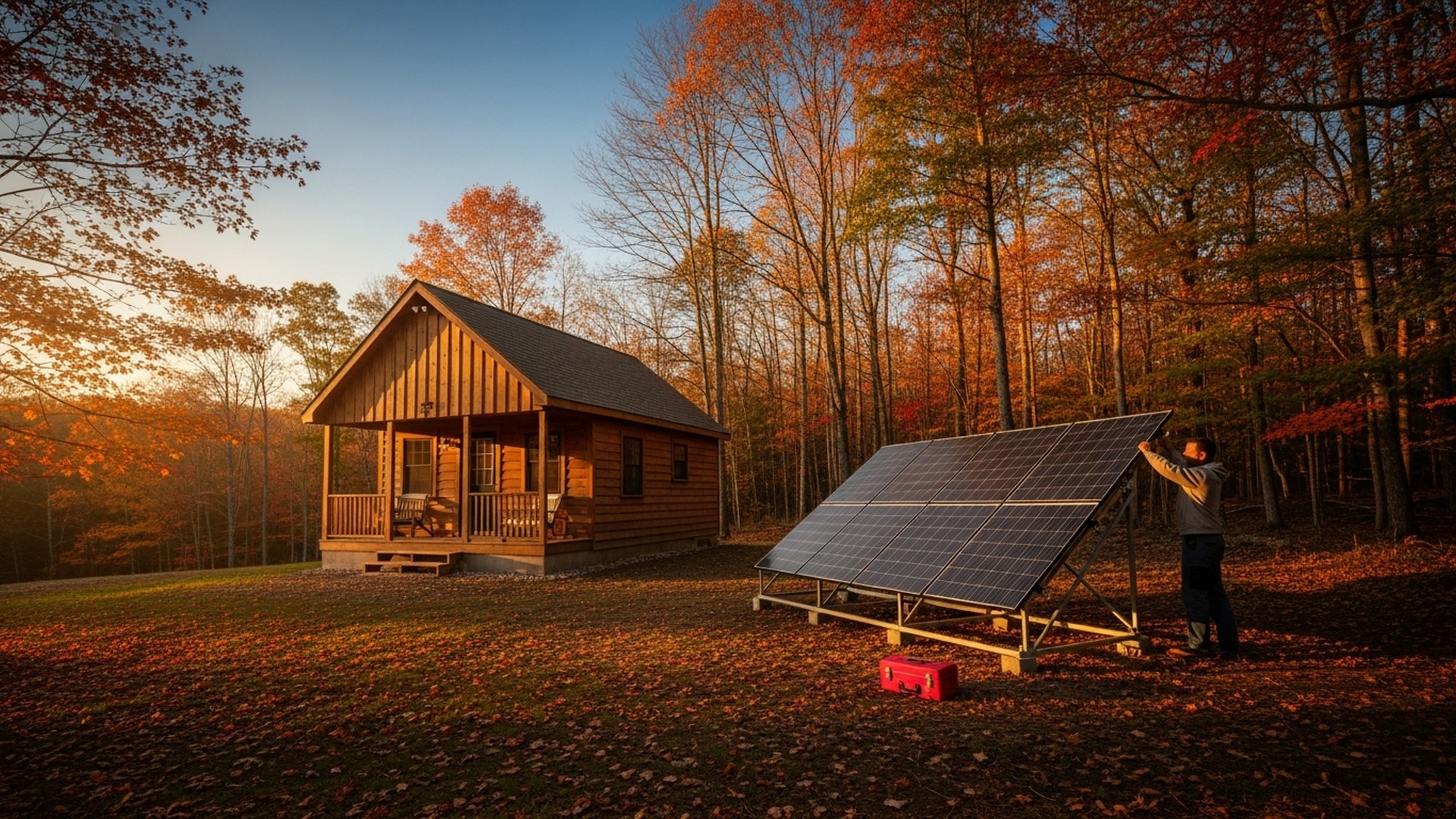 1KW Solar System for Cabin: Complete Sizing Guide