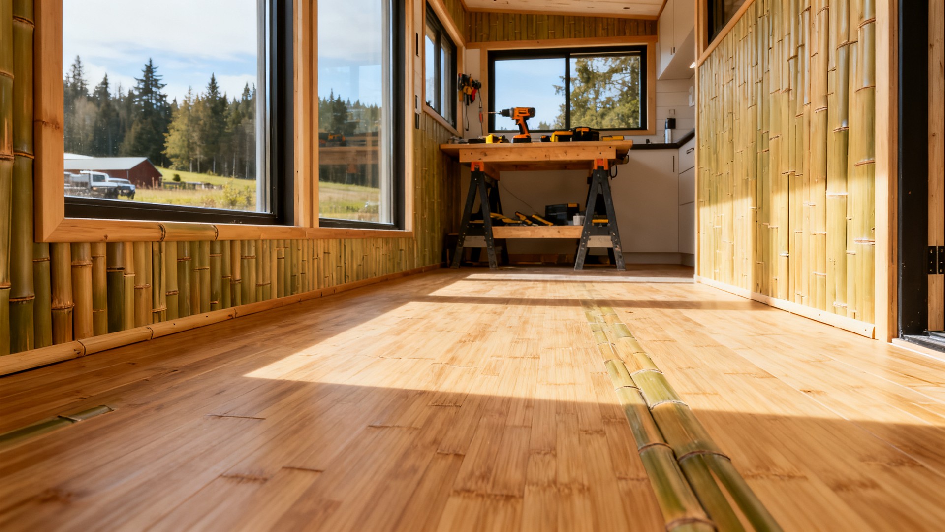 Bamboo Building Materials: Flooring Panels More