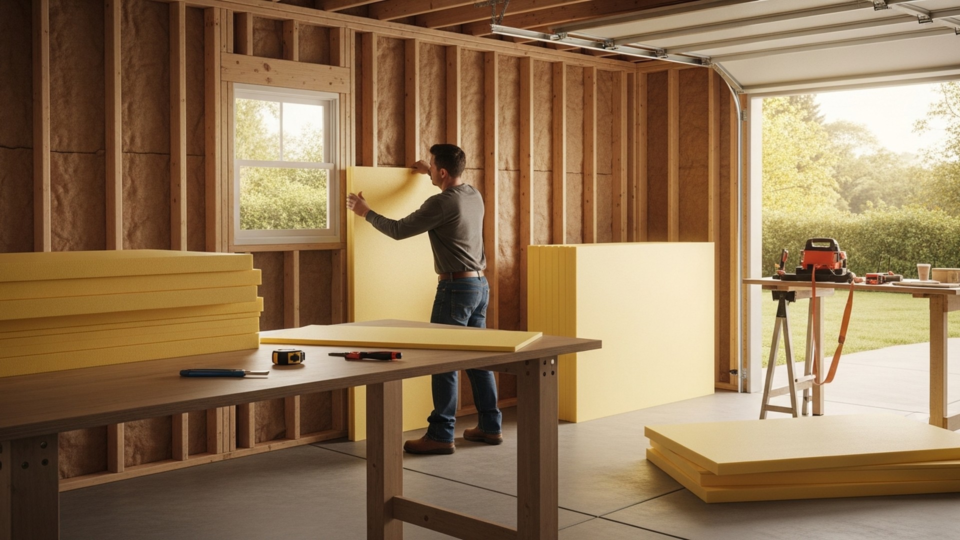 Best Insulation for Garage: Materials and R-Values