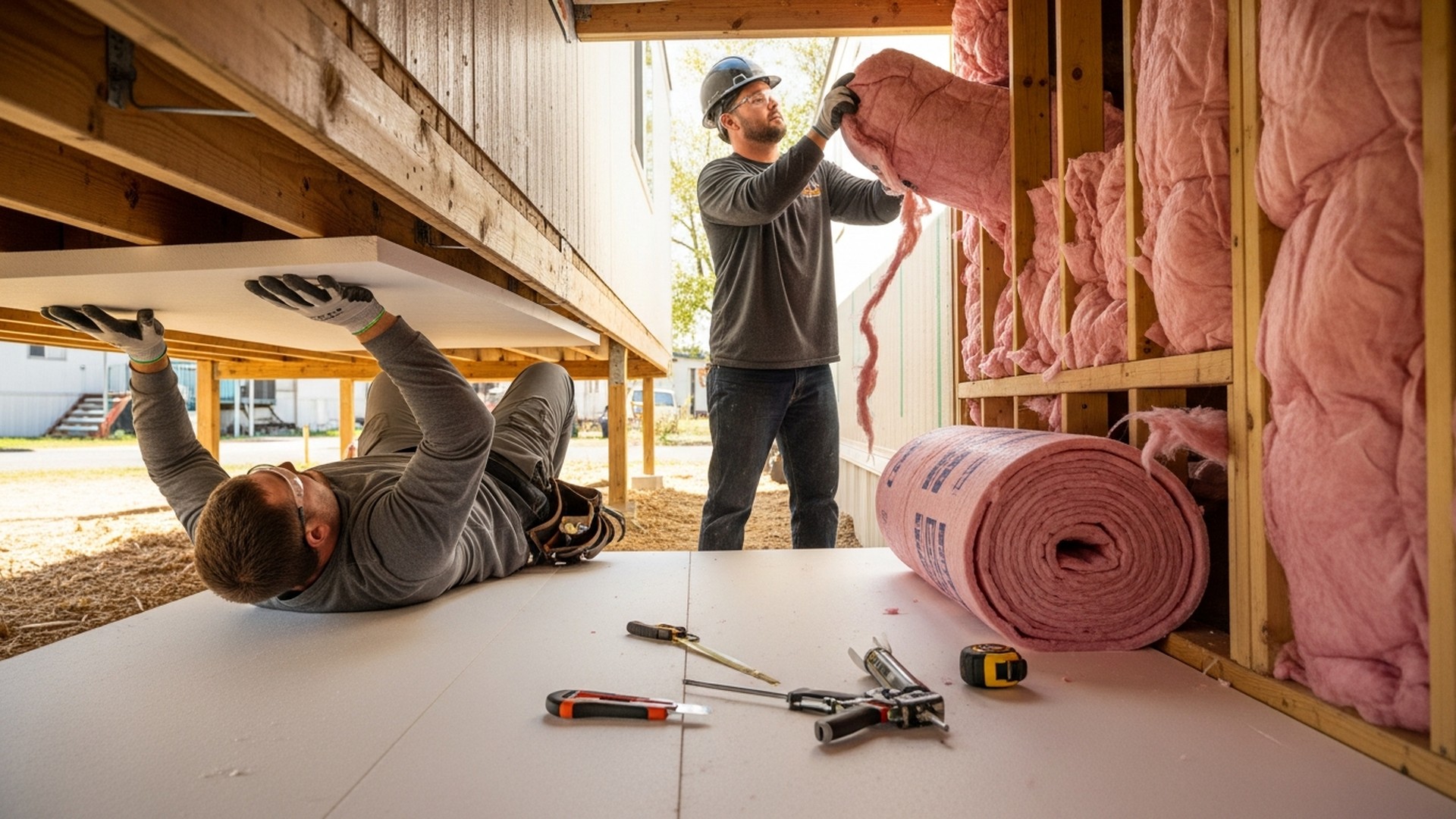 Best Insulation for Mobile Home: Materials and R-Values