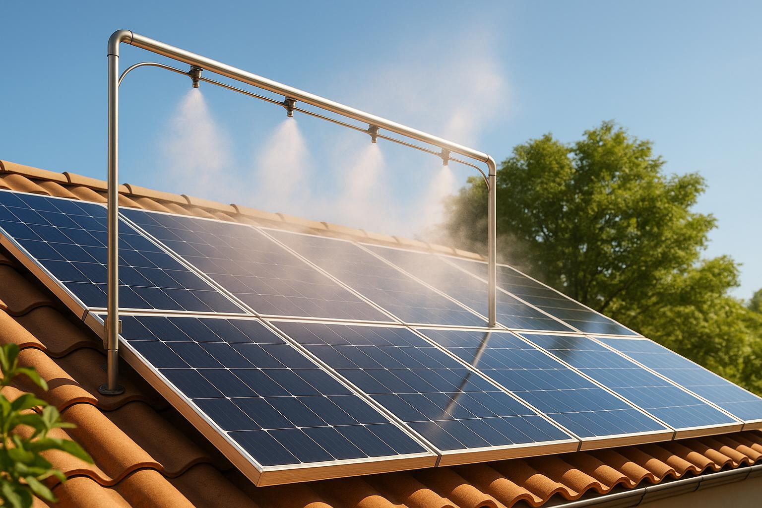 Cost-Effective Cooling Solutions for Solar Panels