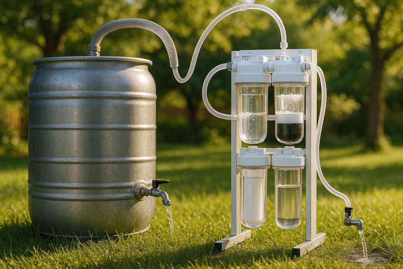 DIY Rainwater Filtration Checklist