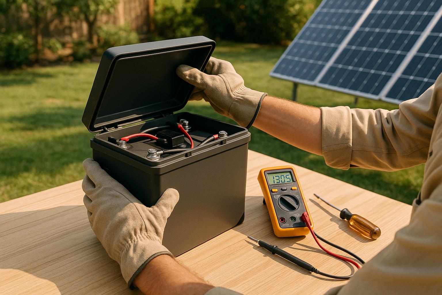 DIY Troubleshooting for Solar Batteries