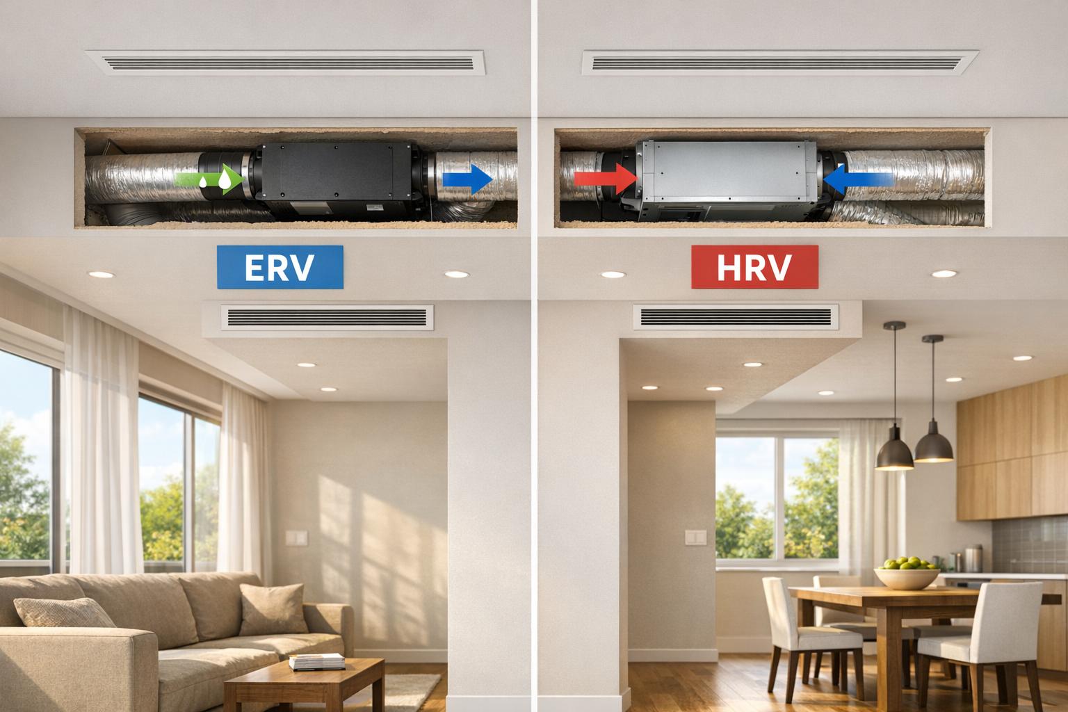 ERV vs HRV: Which System Does Your Home Need?