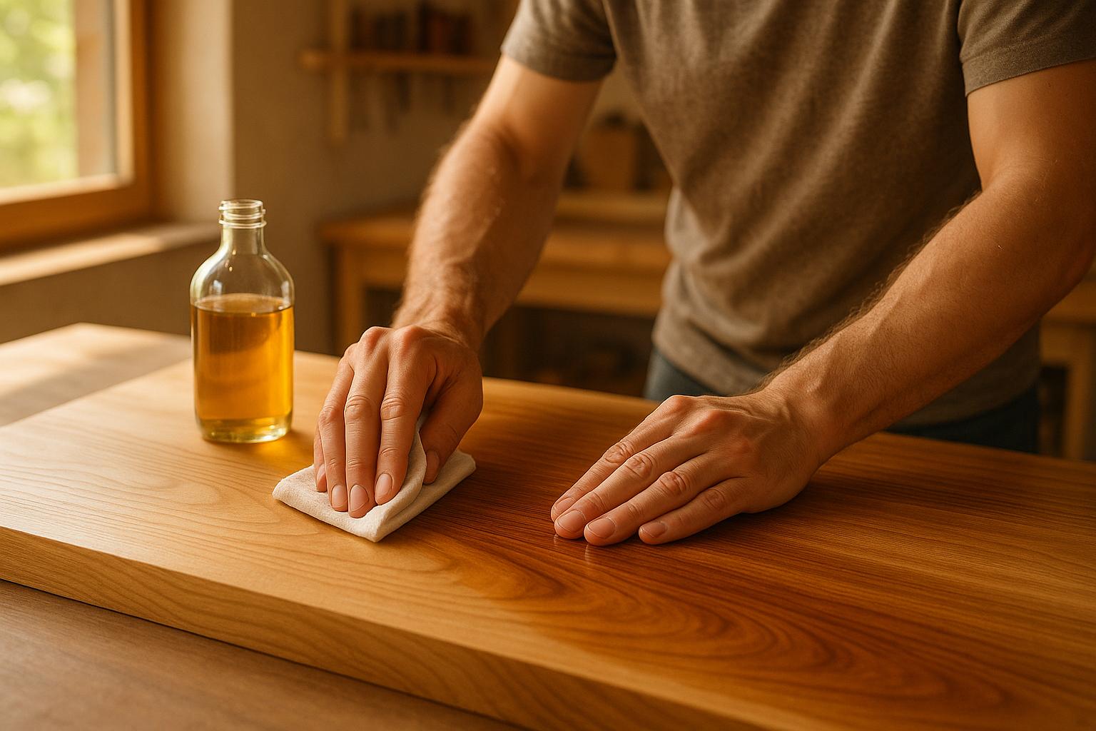How to Apply Natural Oil Finishes Step by Step