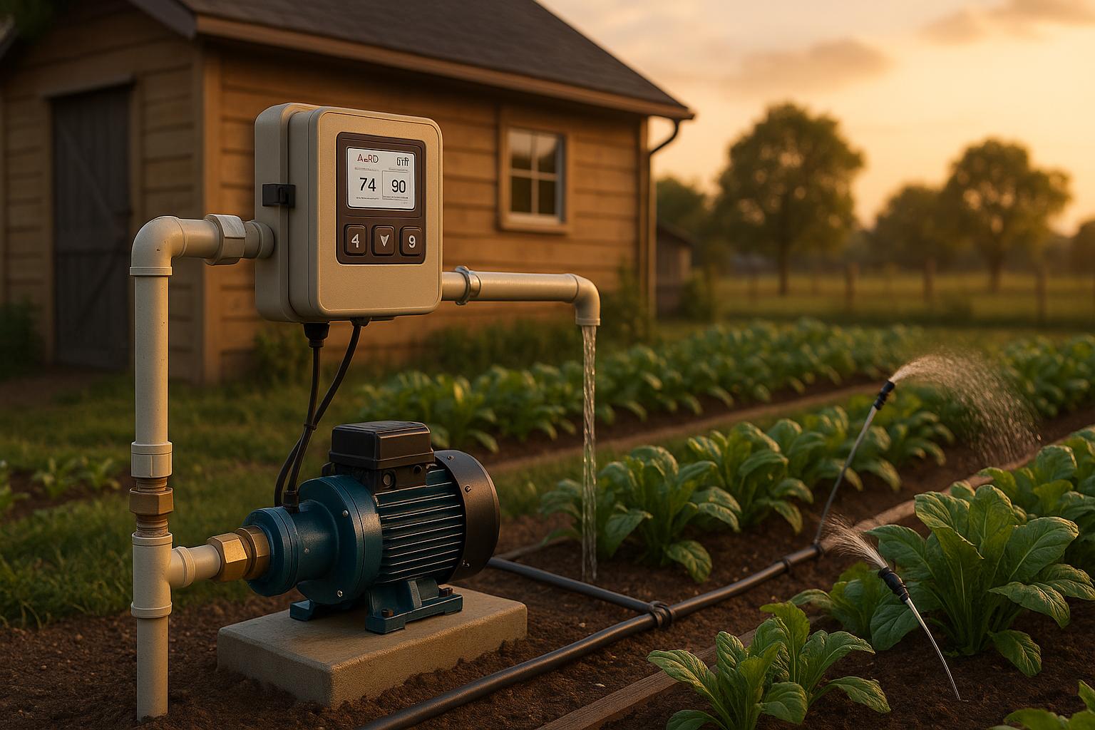 How to Automate Existing Water Pumps on a Budget