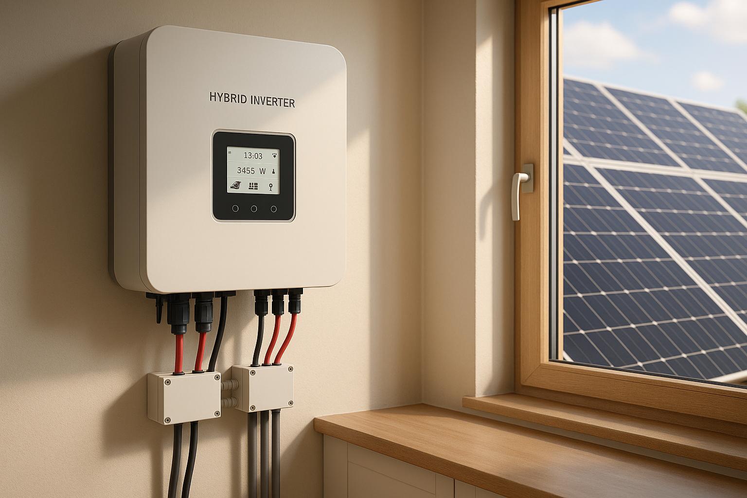 How to Connect Solar Panels to a Hybrid Inverter