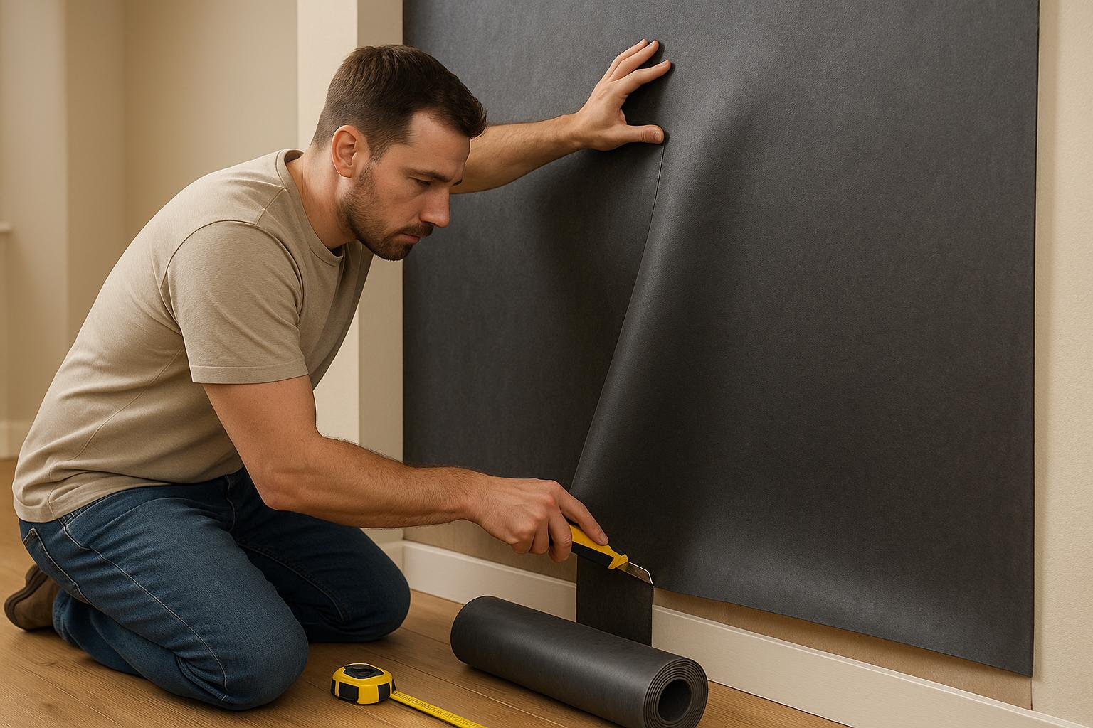 How to Install Mass Loaded Vinyl for Walls