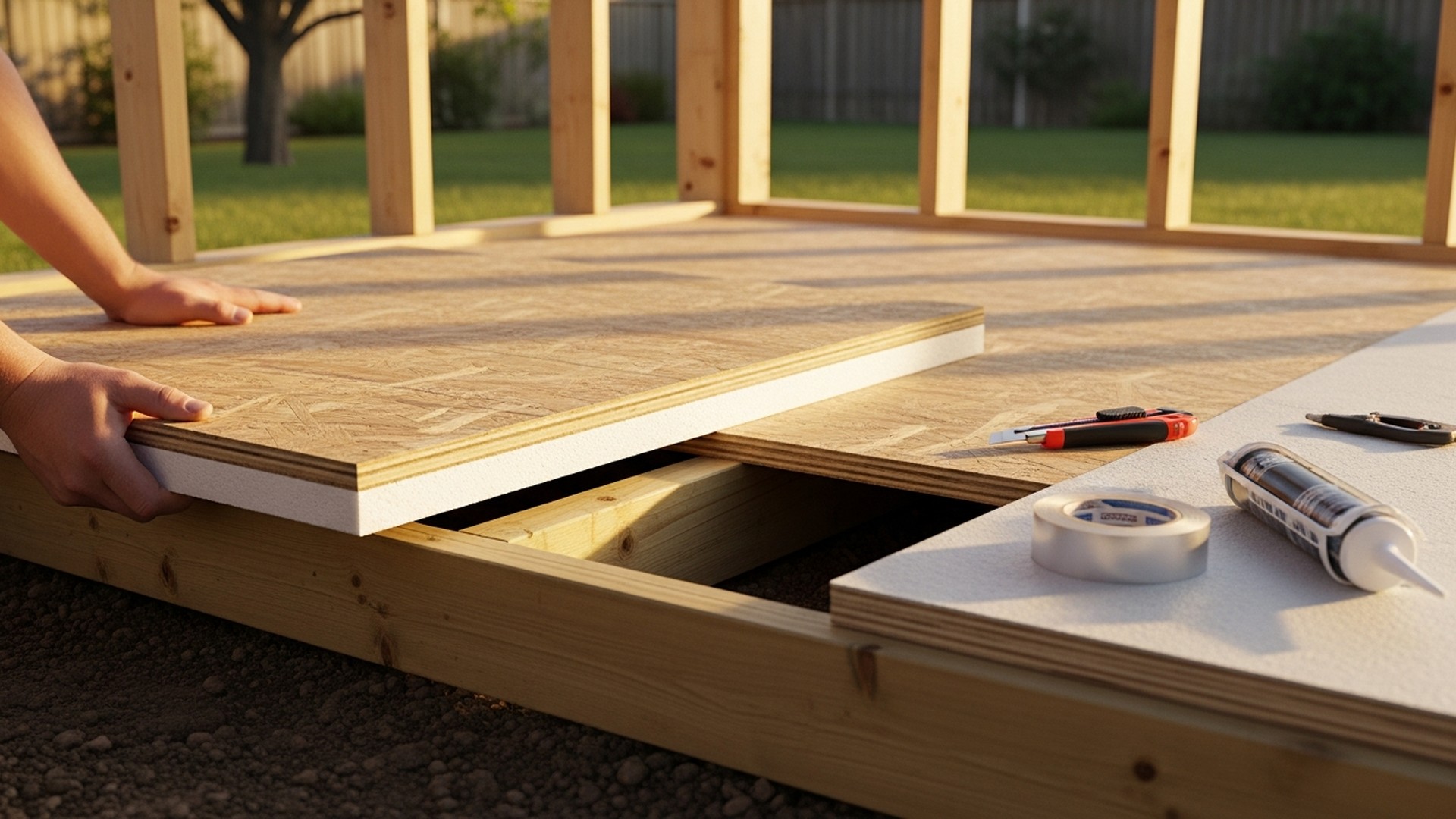 How to Insulate a Shed Floor