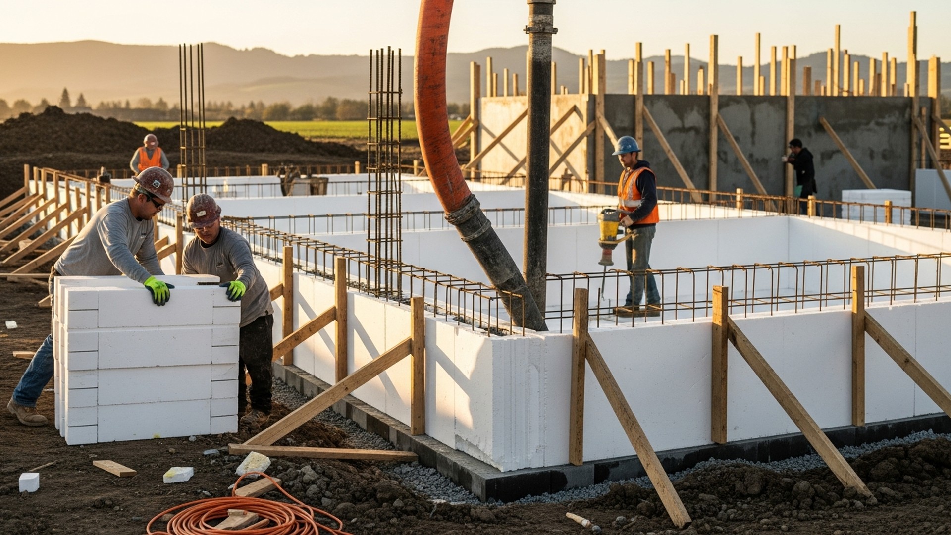 ICF Foundations: Insulated Concrete Forms