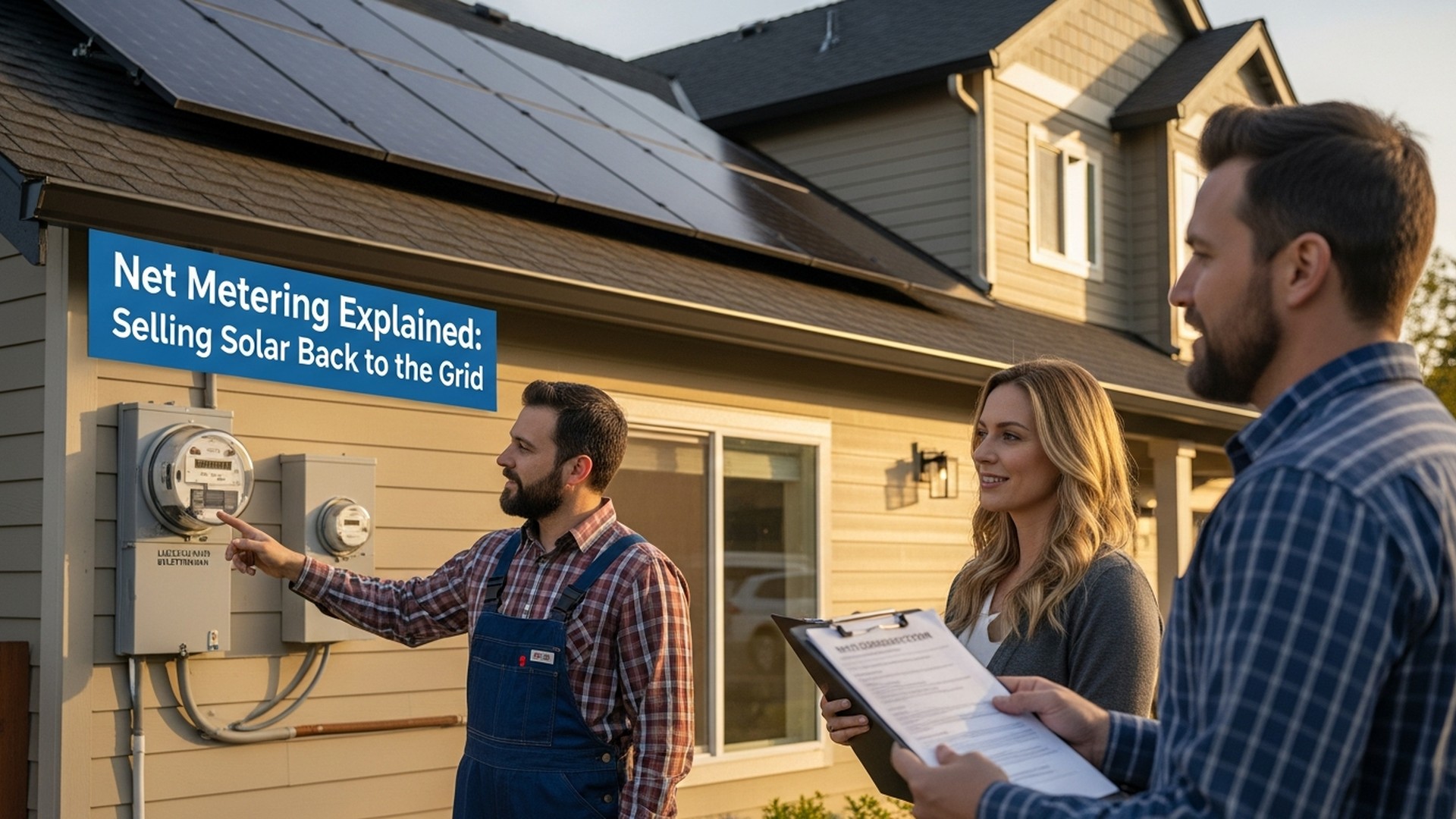 Net Metering Explained: Selling Solar Back to Grid