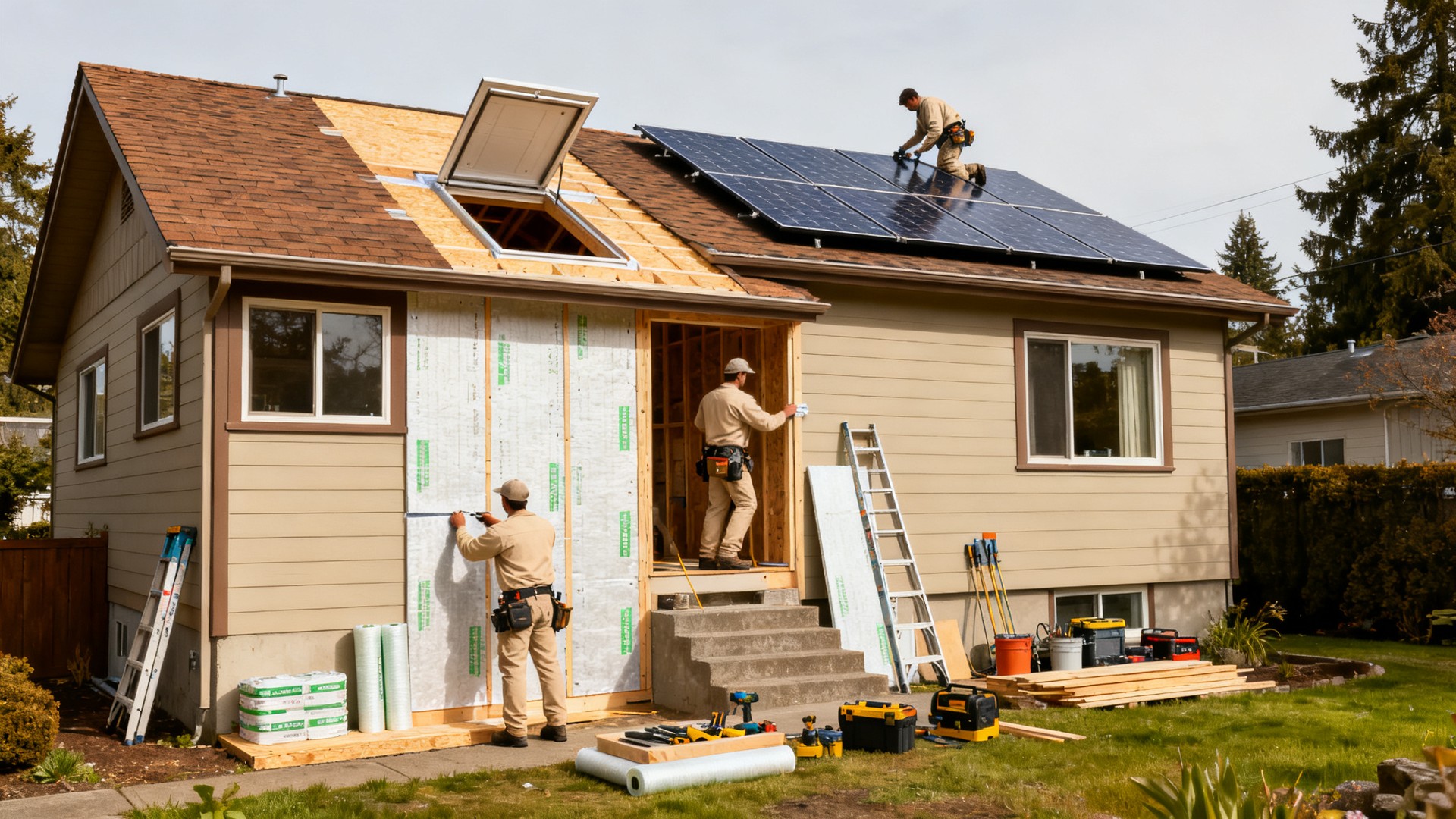 Net Zero Retrofits: Converting Existing Homes