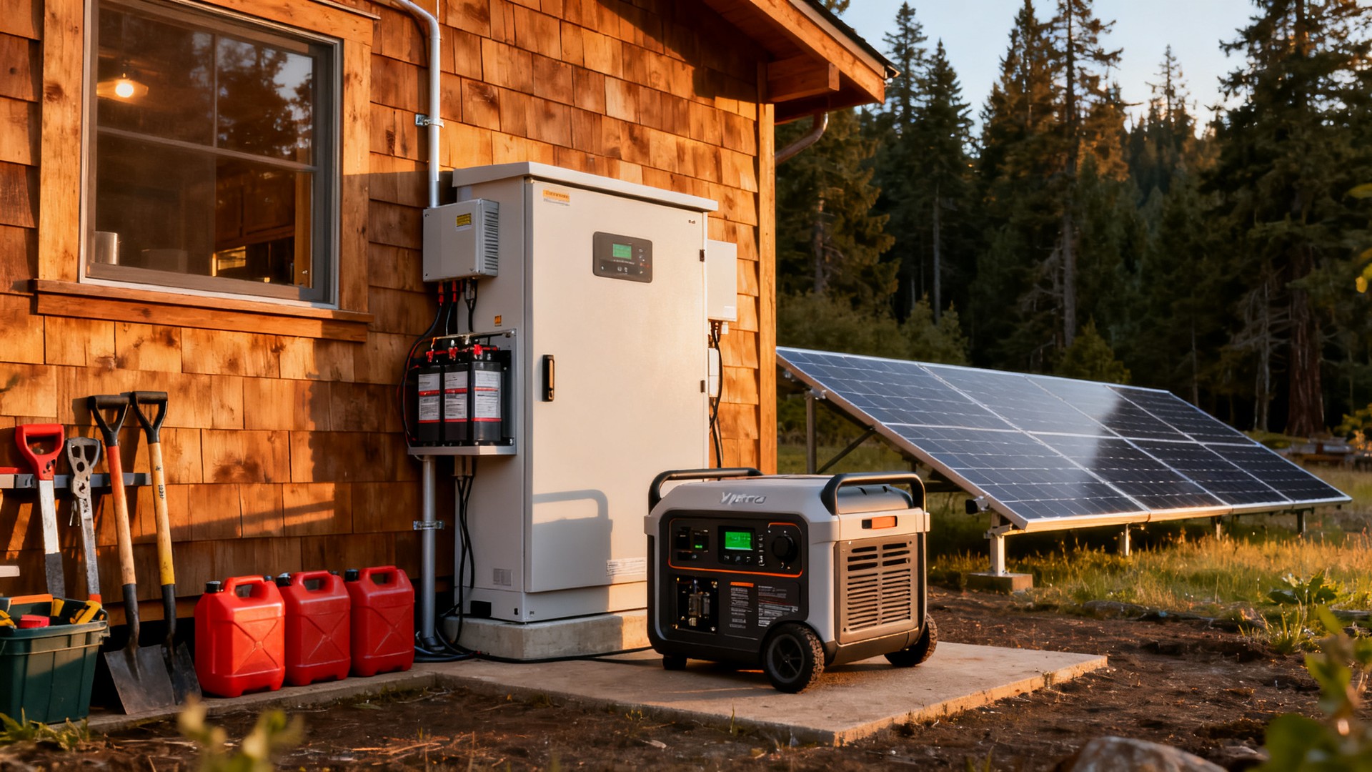Off-Grid Backup Generators: Sizing and Selection