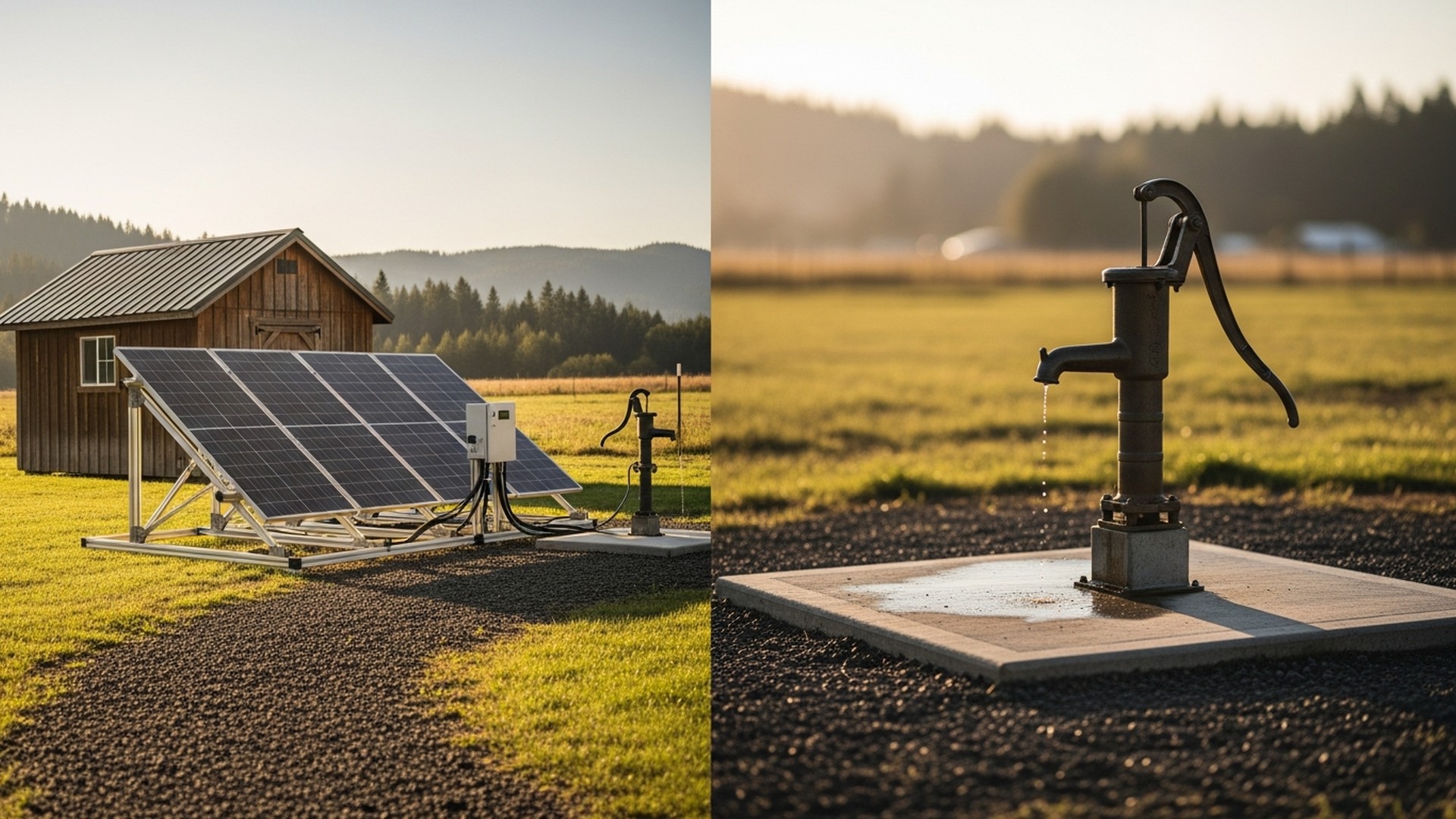 Off-Grid Water Pumps: Solar and Manual Options