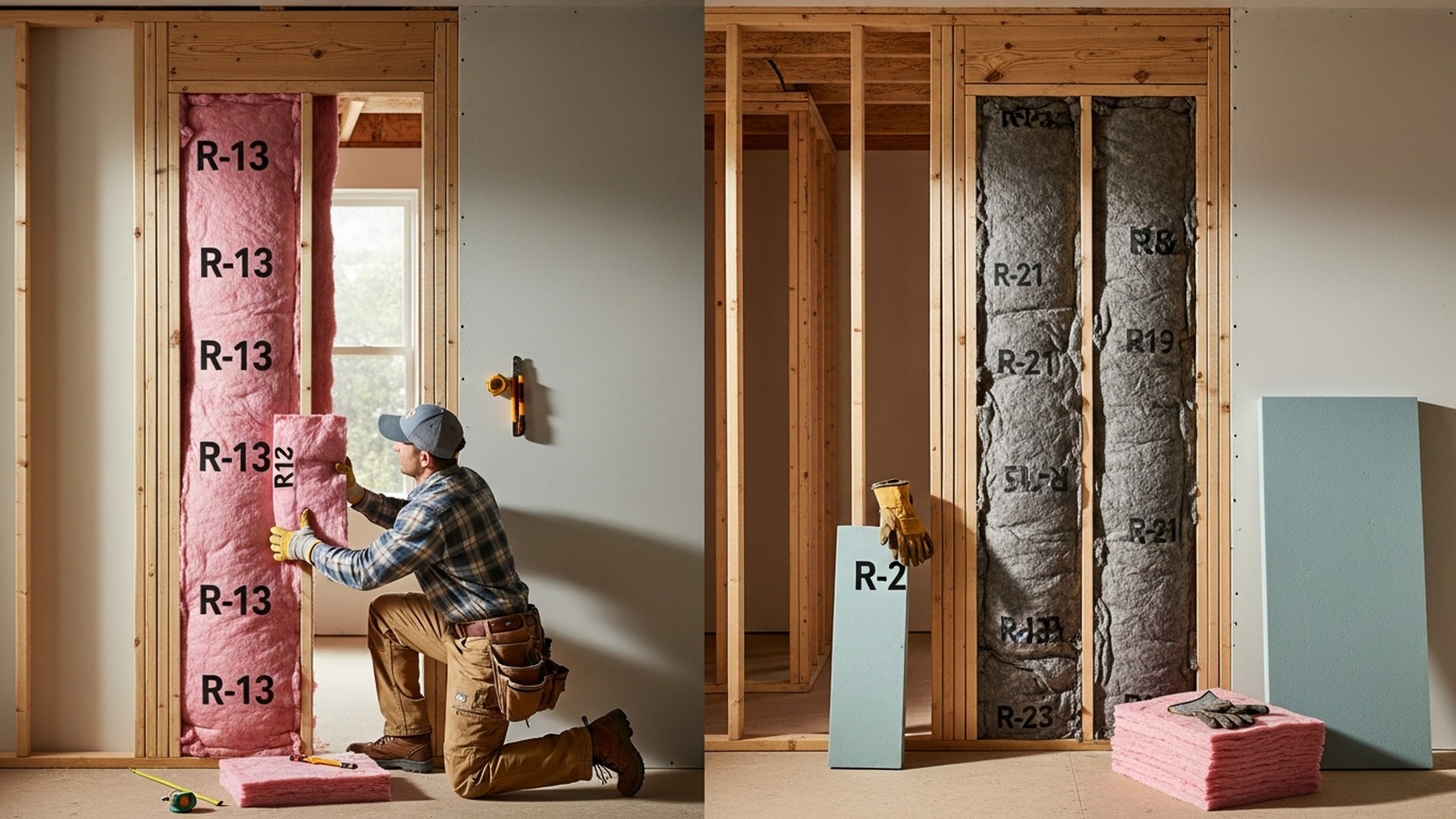 R-13 vs R-21 Insulation: Which Do You Need?