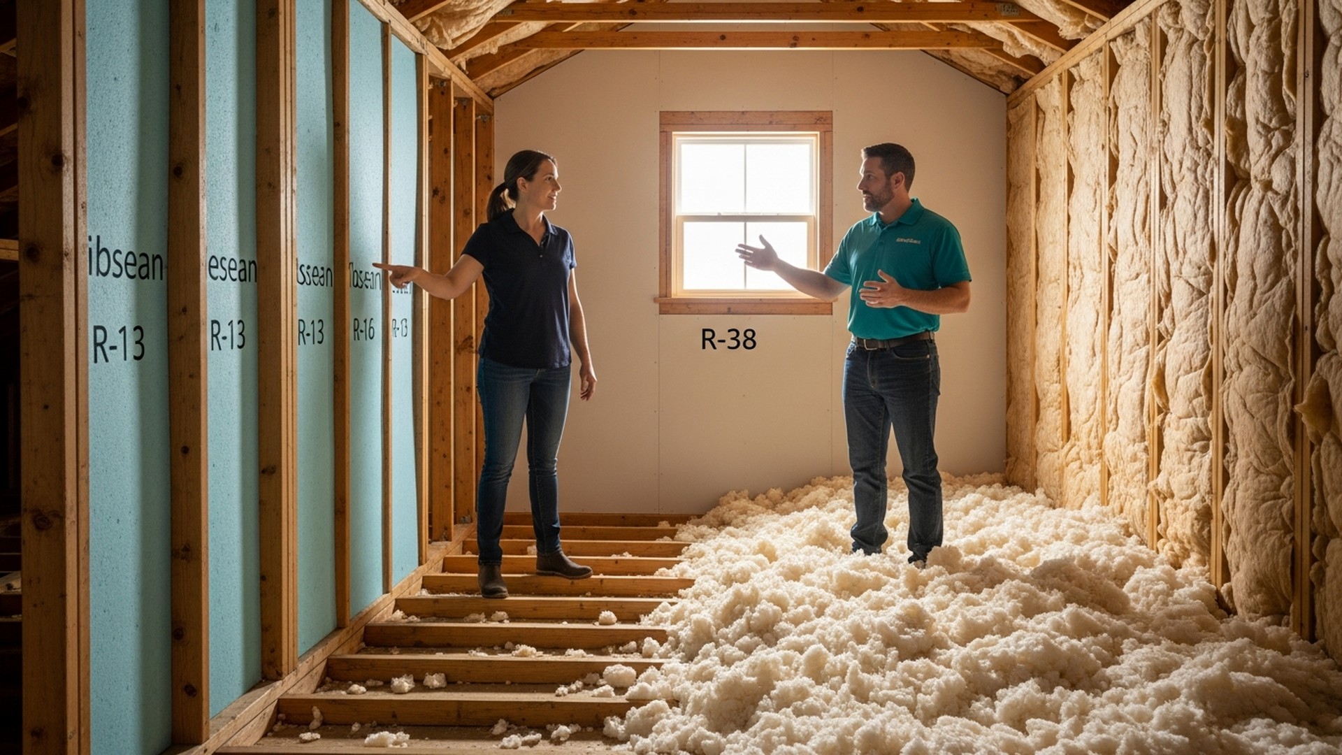R-13 vs R-38 Insulation: Which Do You Need?