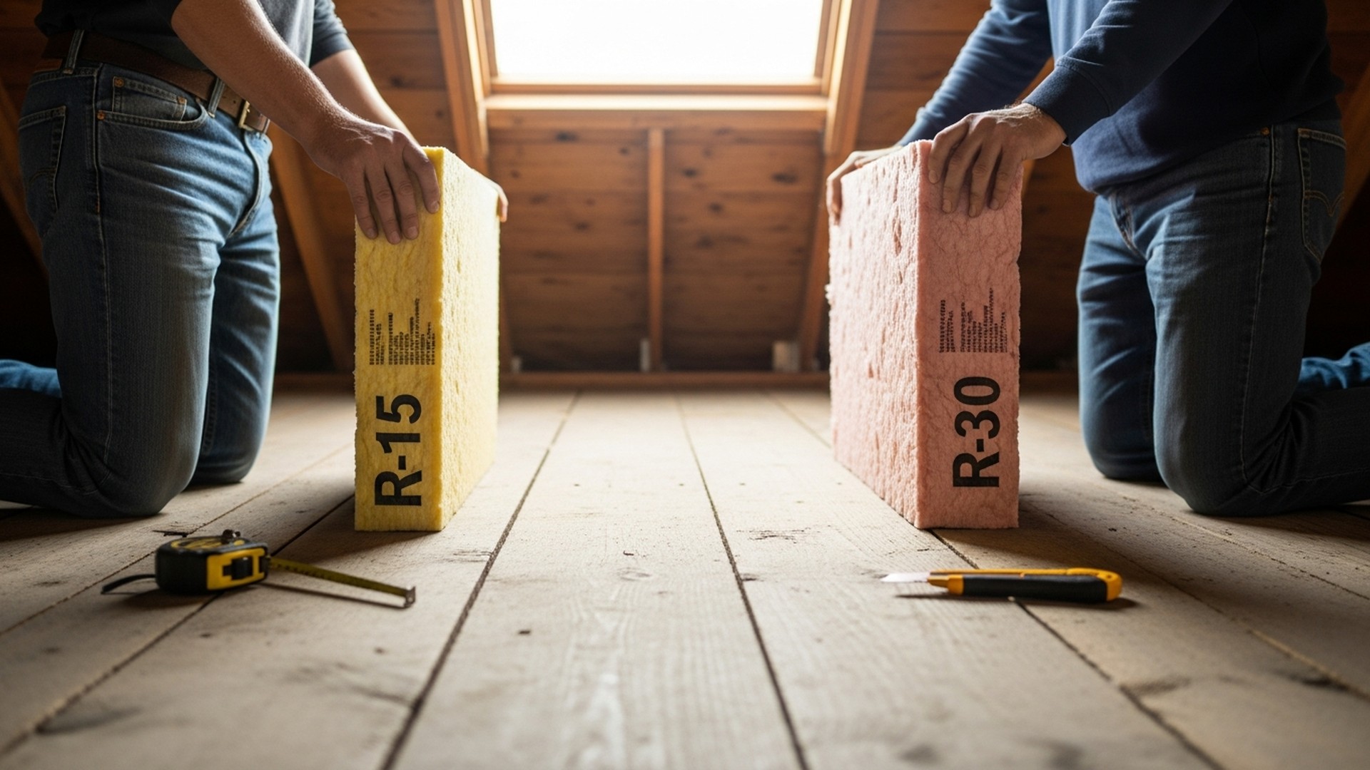 R-15 vs R-30 Insulation: Which Do You Need?