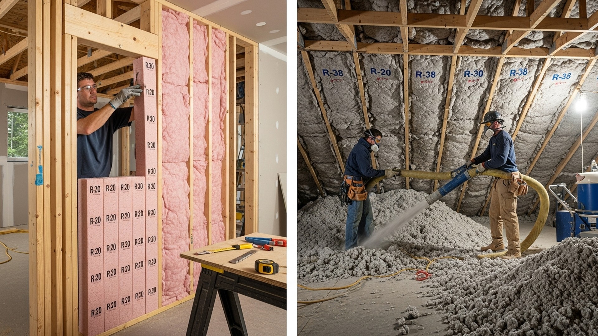R-20 vs R-38 Insulation: Which Do You Need?