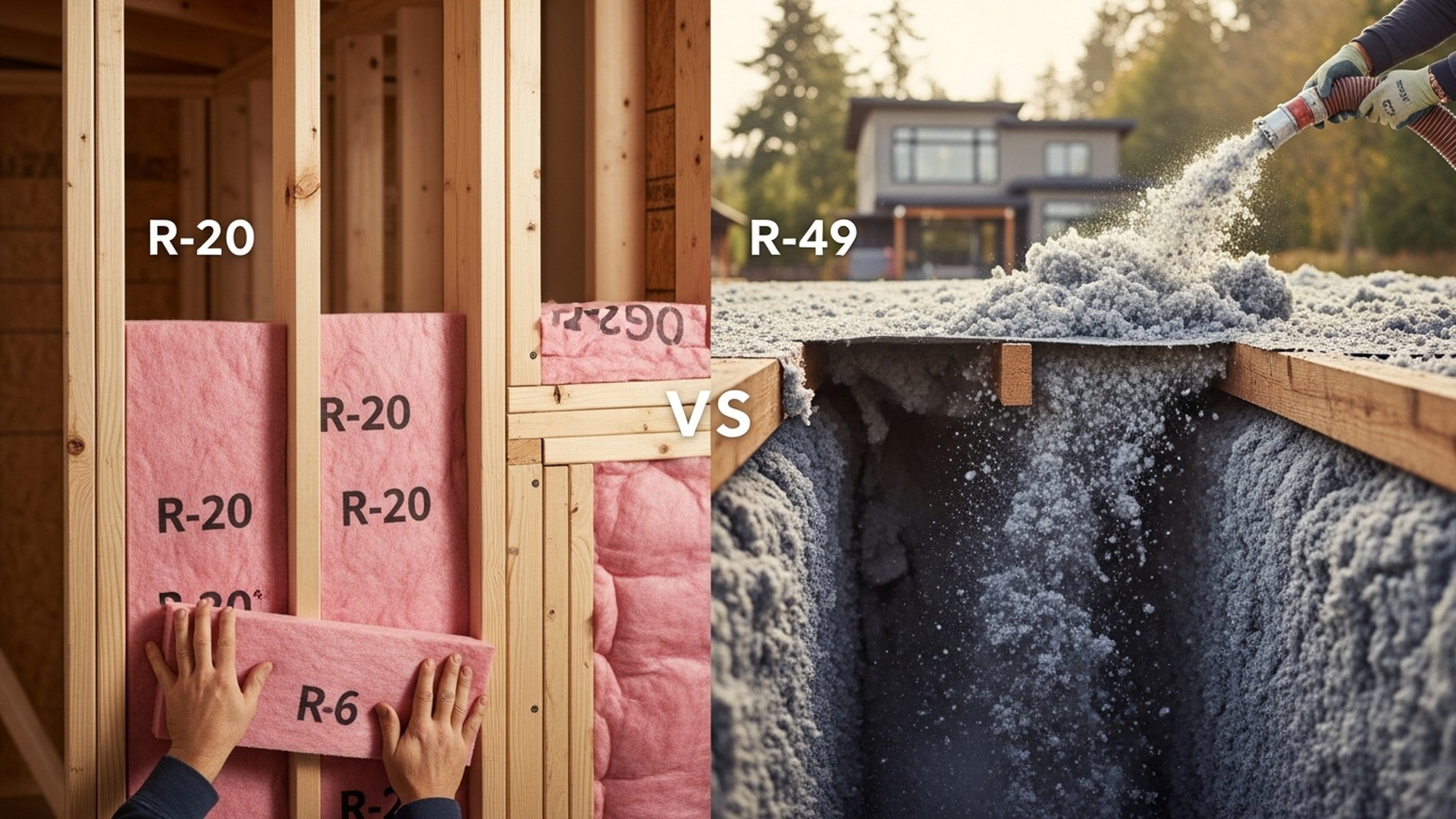 R-20 vs R-49 Insulation: Which Do You Need?