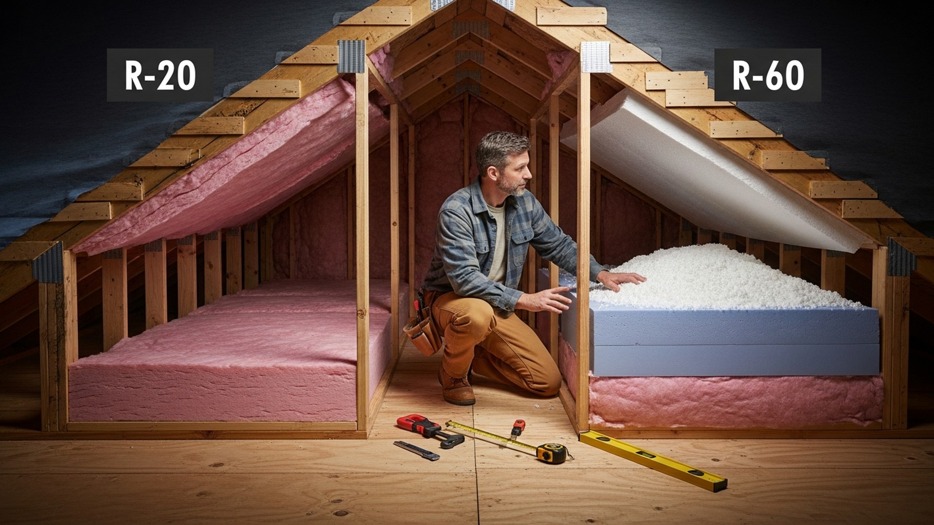 R-20 vs R-60 Insulation: Which Do You Need?