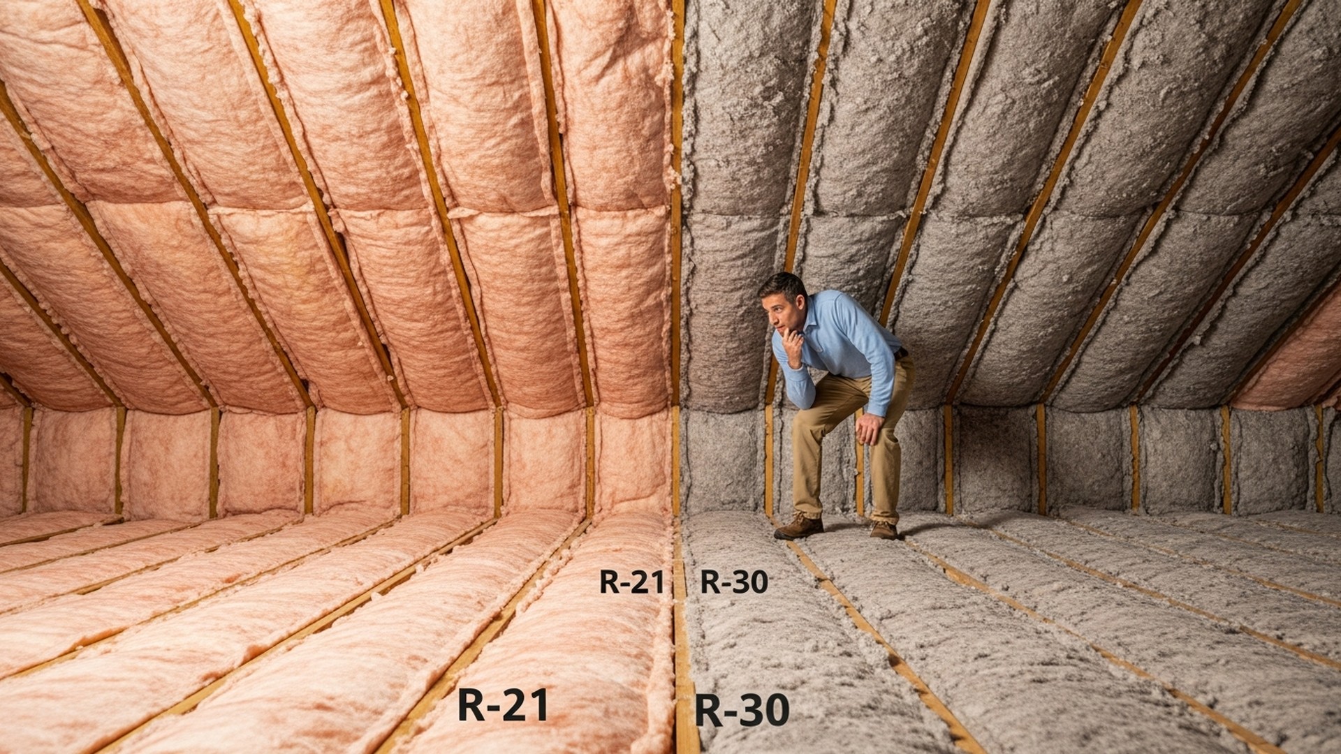 R-21 vs R-30 Insulation: Which Do You Need?