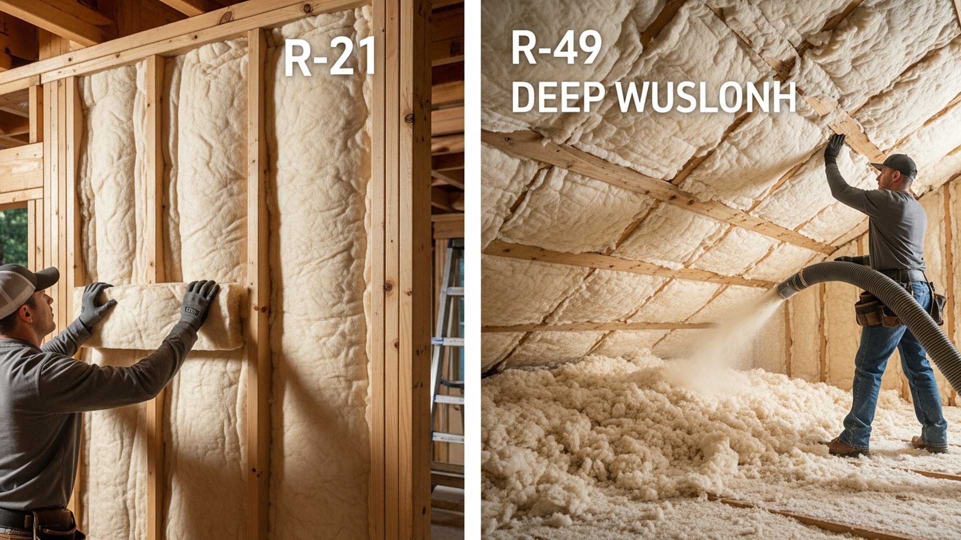 R-21 vs R-49 Insulation: Which Do You Need?
