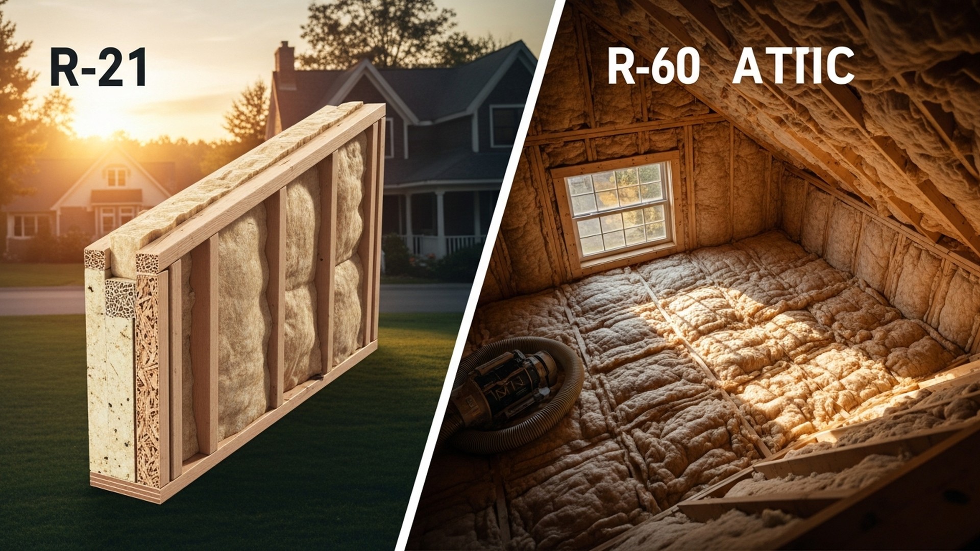 R-21 vs R-60 Insulation: Which Do You Need?