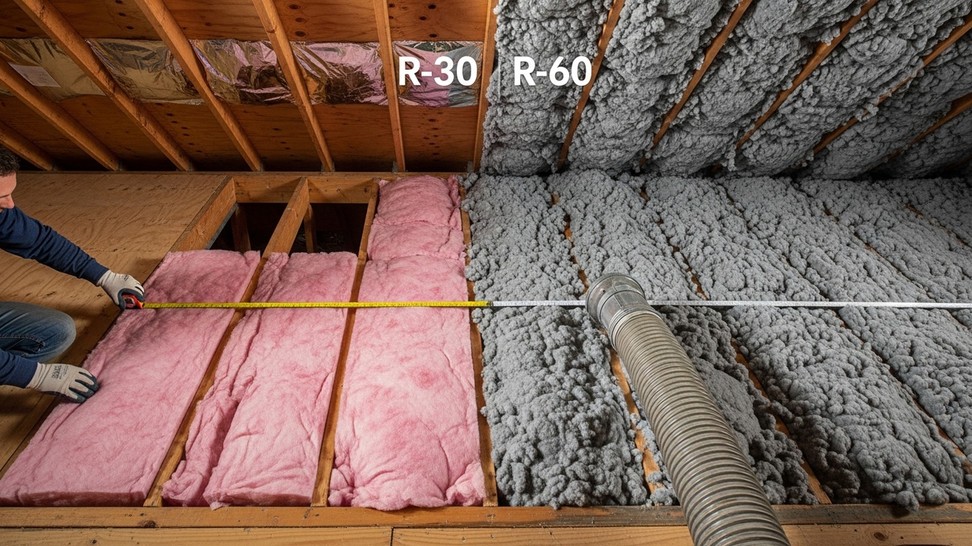 R-30 vs R-60 Insulation: Which Do You Need?