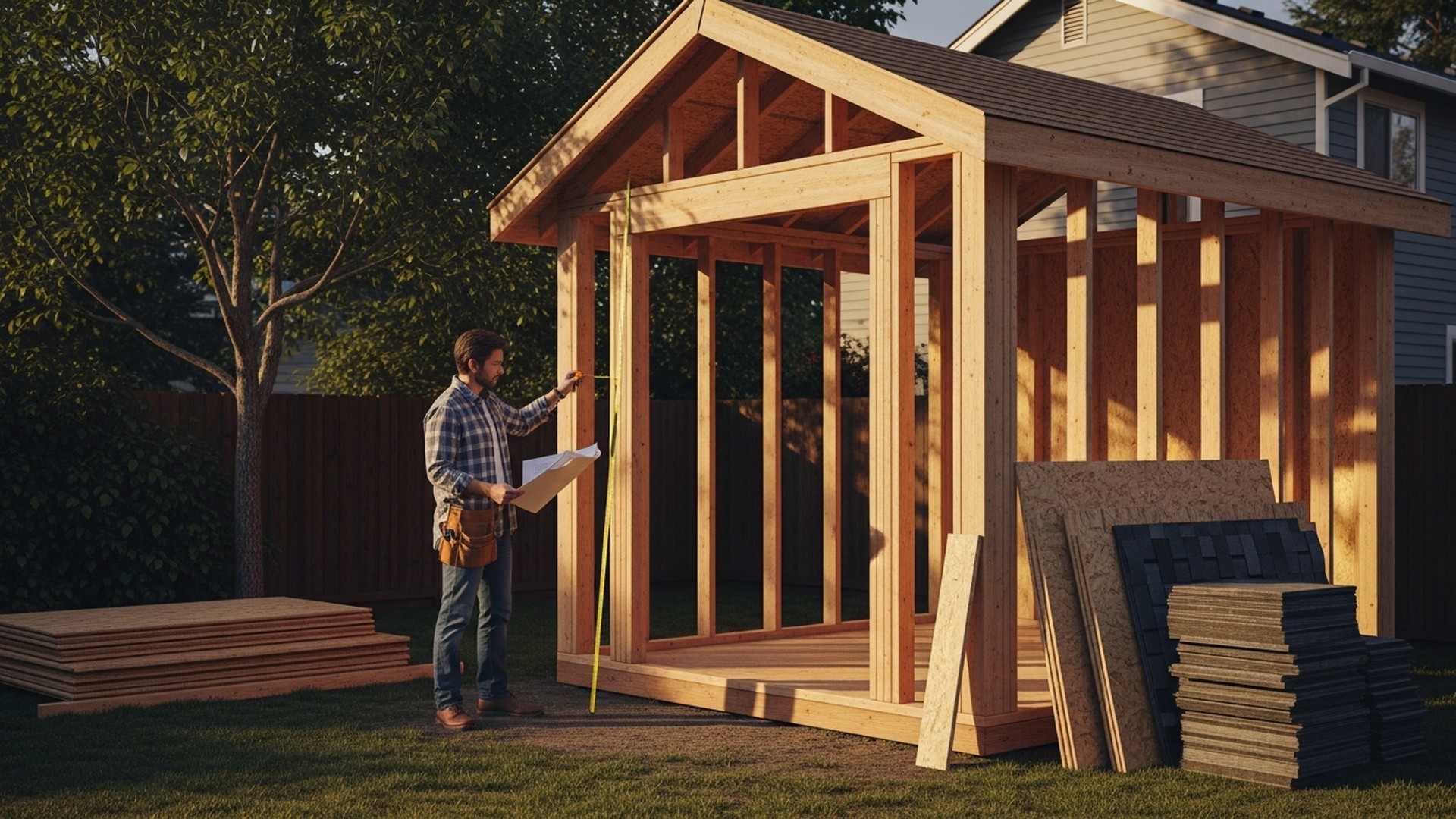 Shed Cost Calculator: Materials and Labor