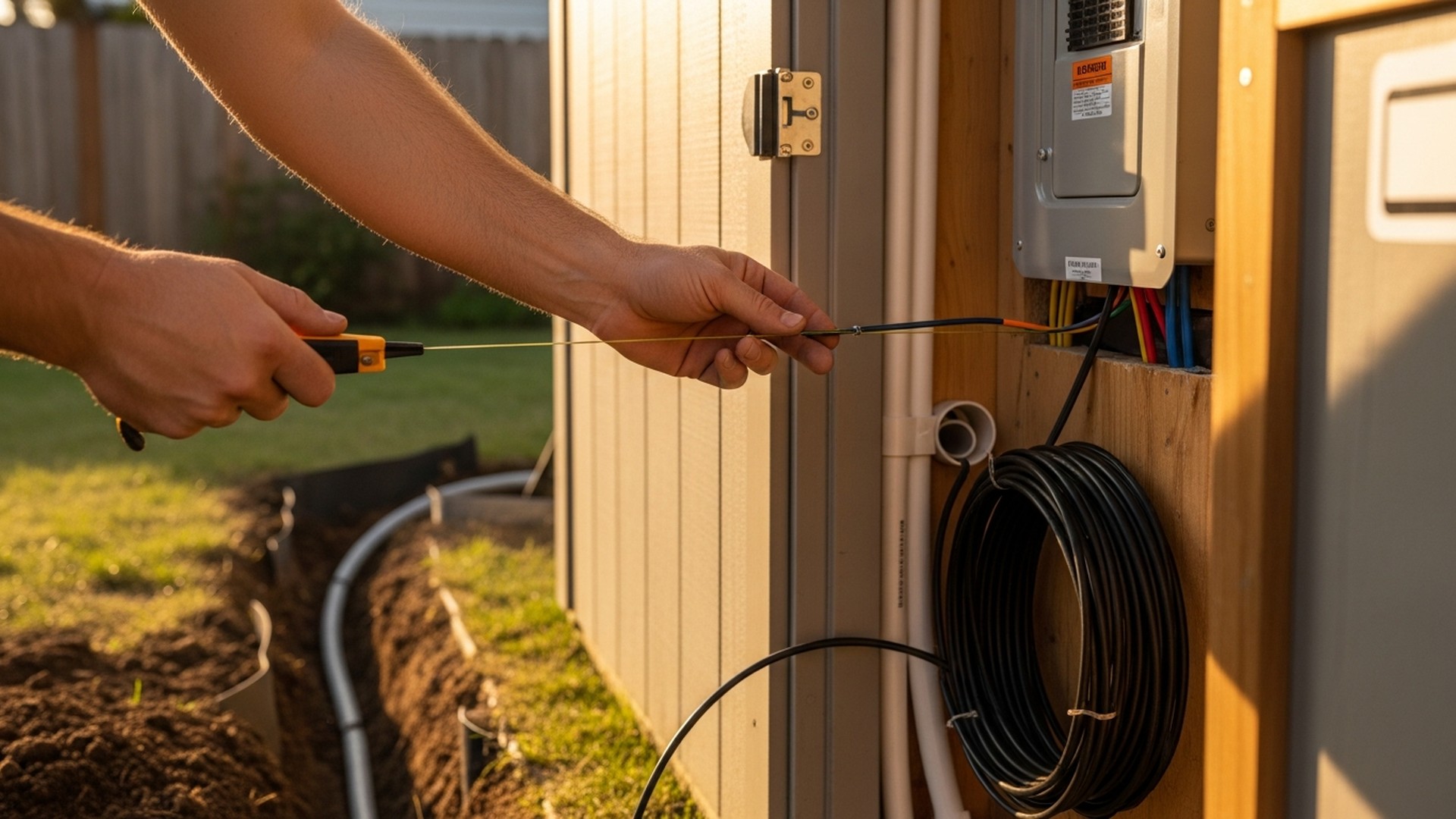 Shed Electrical Wiring: Complete DIY Guide