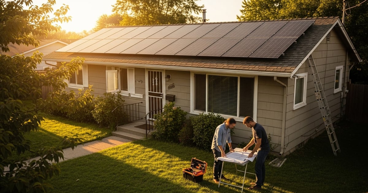 Solar Real Images For Adding Adding Solar to Existing Home: Considerations