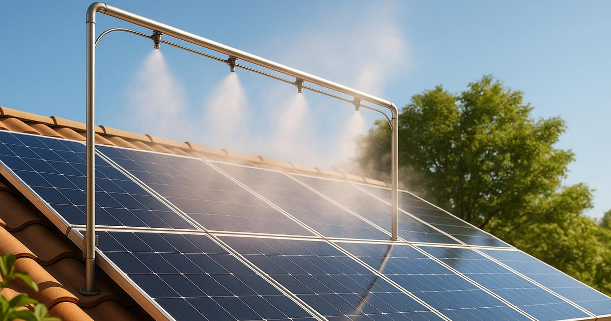 Cost-Effective Cooling Solutions for Solar Panels
