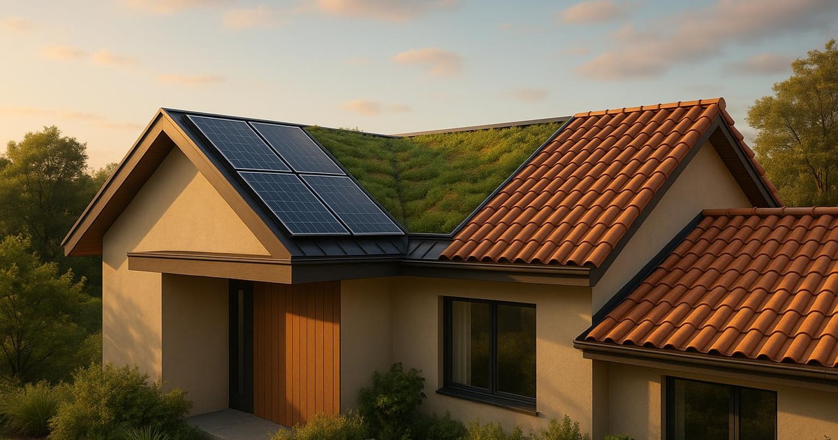 Top 10 Eco-Friendly Roofing Materials | DIY Eco Homes