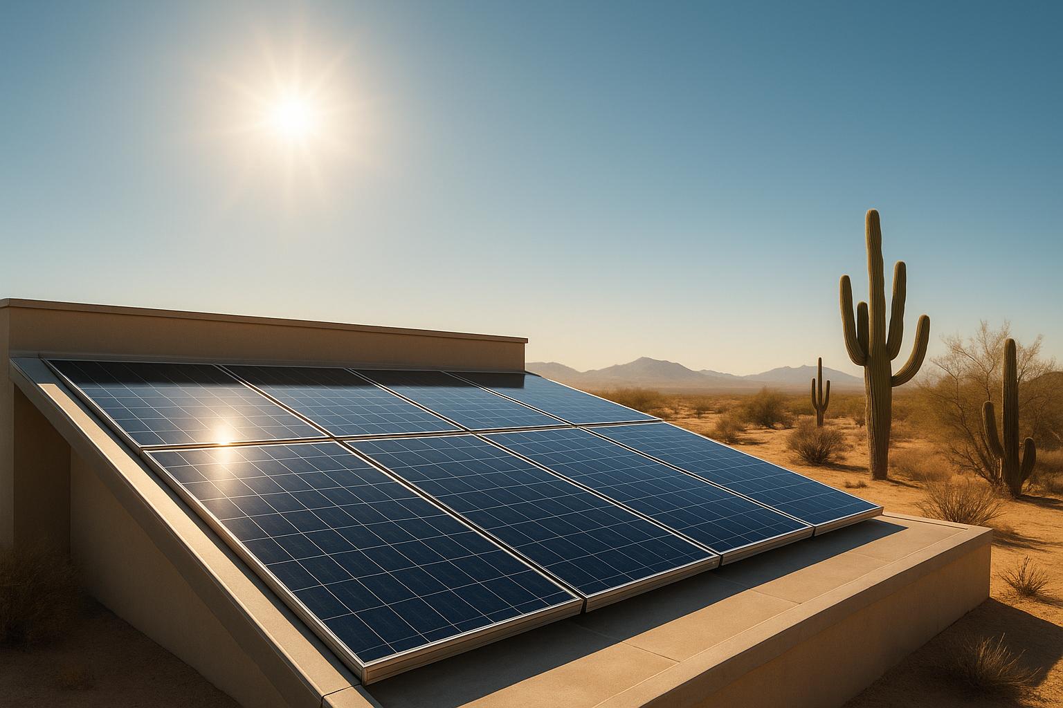 Solar Panel Efficiency in Hot Climates