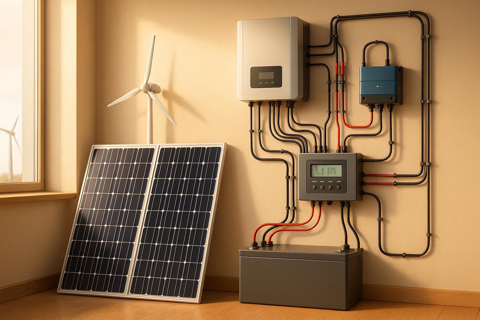 Step-by-Step Hybrid Energy System Wiring Guide