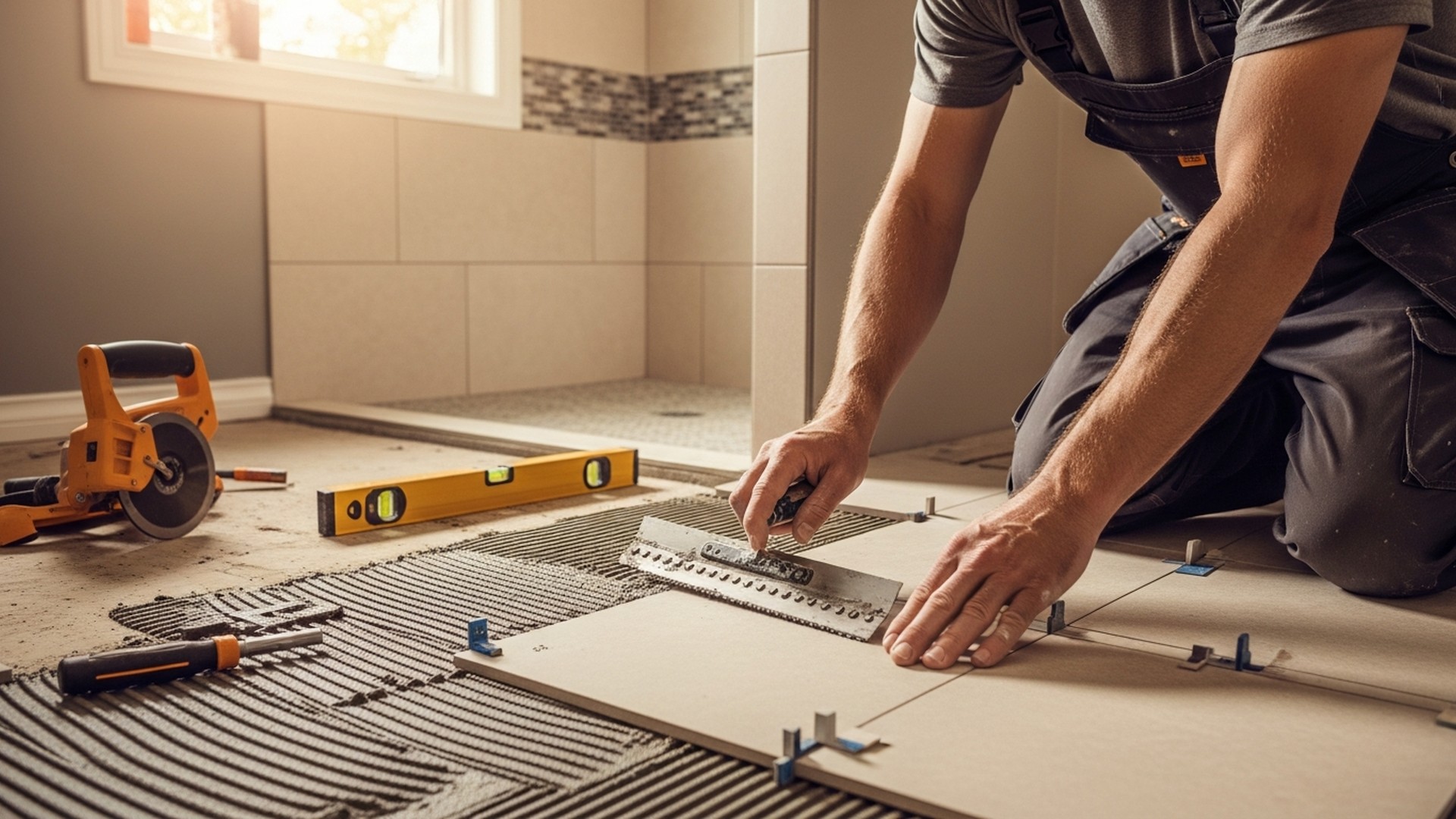 Tile Installation: Floors and Showers DIY