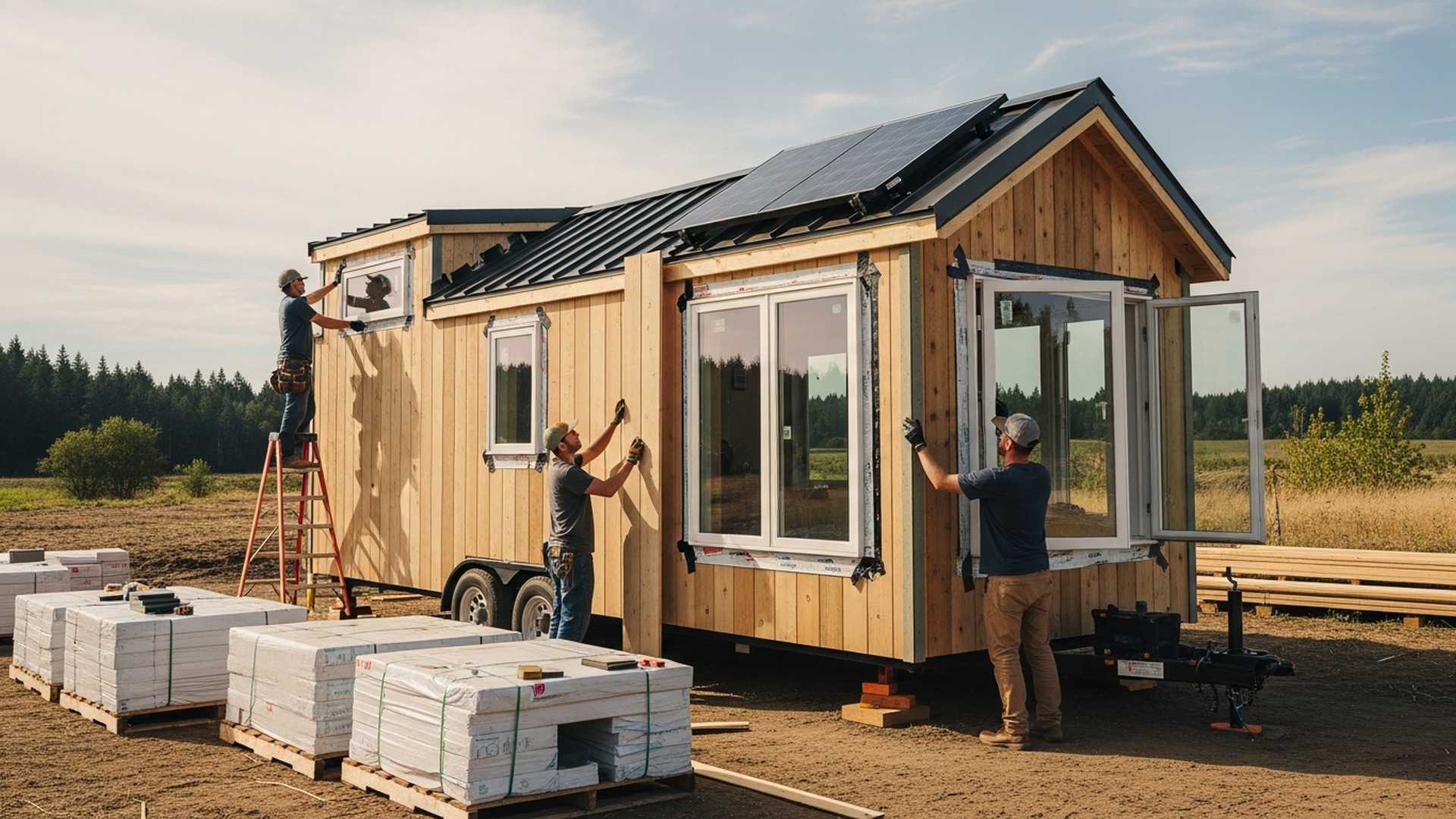 Tiny House Build: 400 sq ft on Budget