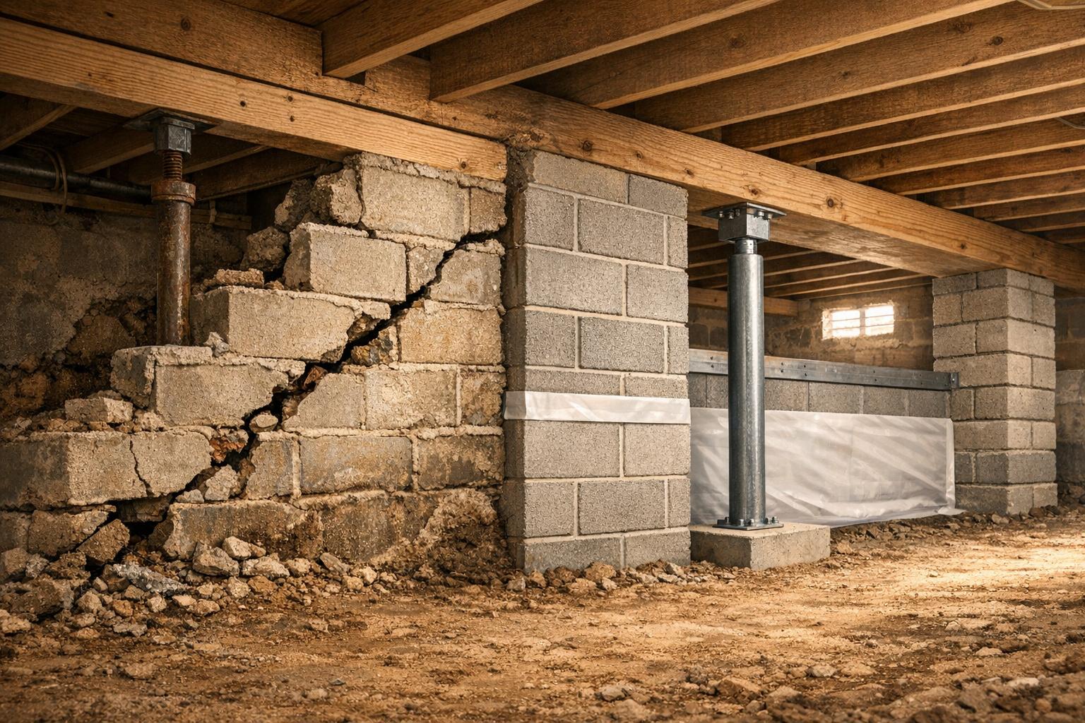 When to Repair vs Replace a Crawl Space Foundation